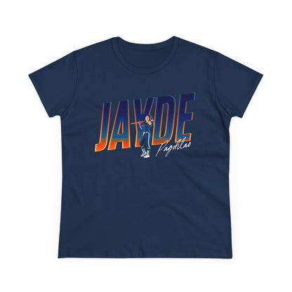 Jayde Pagdilao Cursive Combo Women's Tee