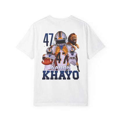Aaron Khayo Logo Front & Back Premium Tee