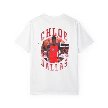 Chloe Dallas Logo Front & Back Premium Tee