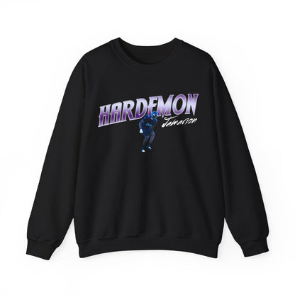 Jamarion Hardemon Cursive Combo Colored Crewneck Sweatshirt