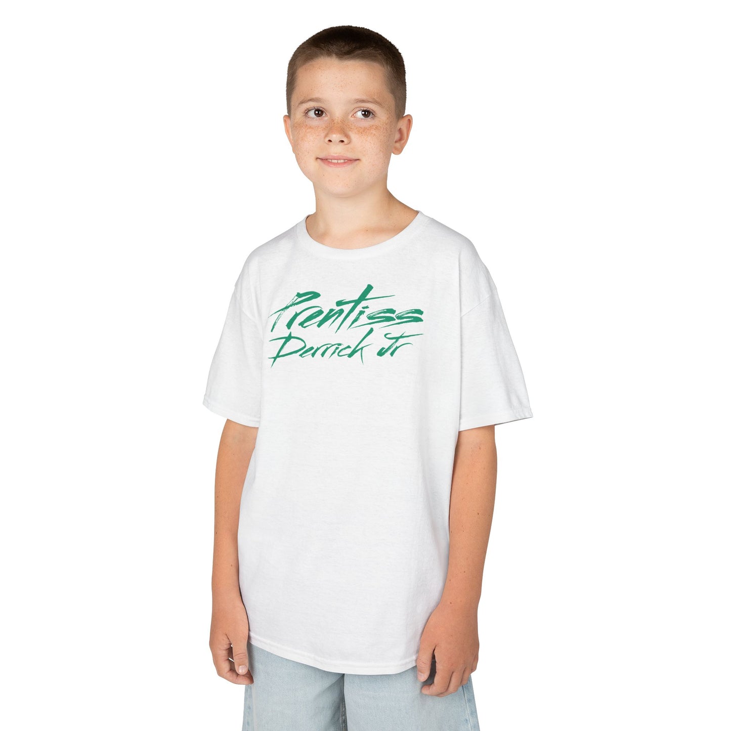 Prentiss Derrick Jr. Cursive Kids Tee