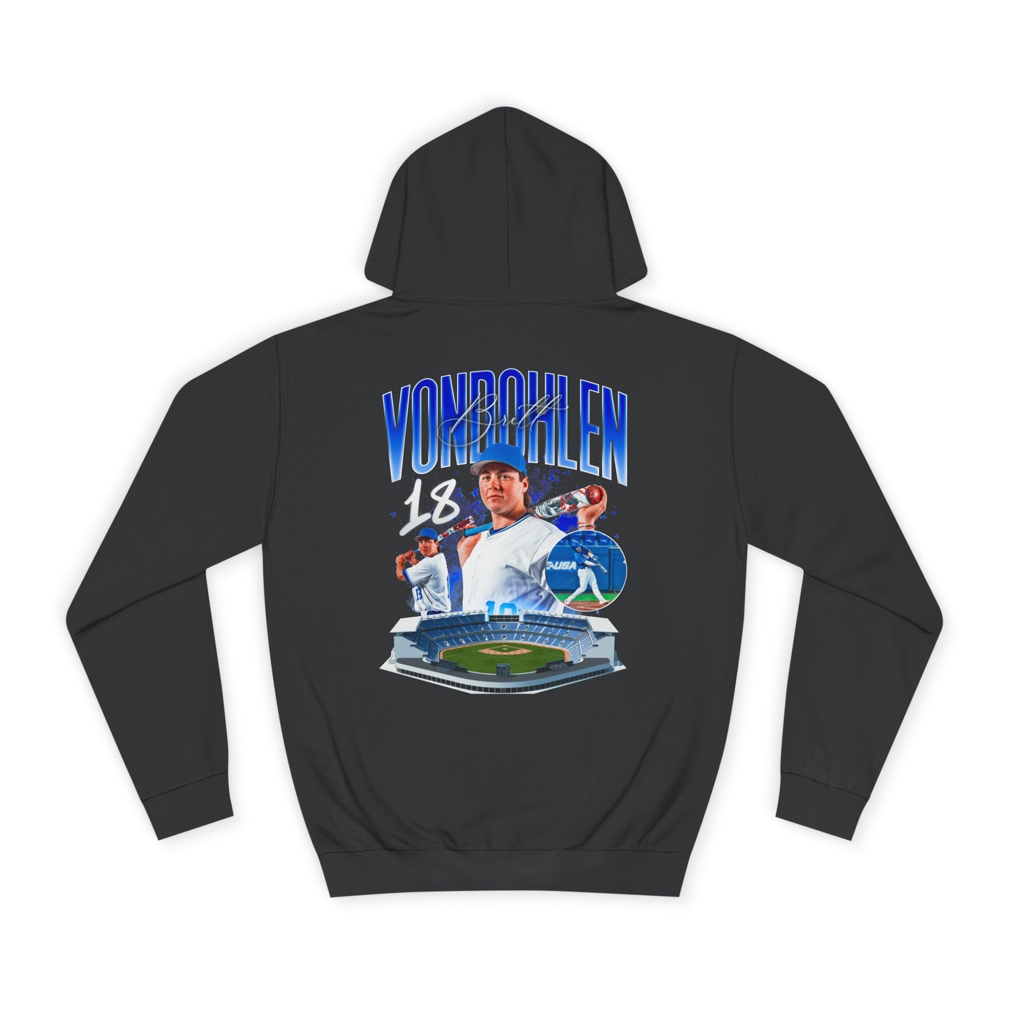 Brett Vondohlen Last Name Highlight Premium Hoodie
