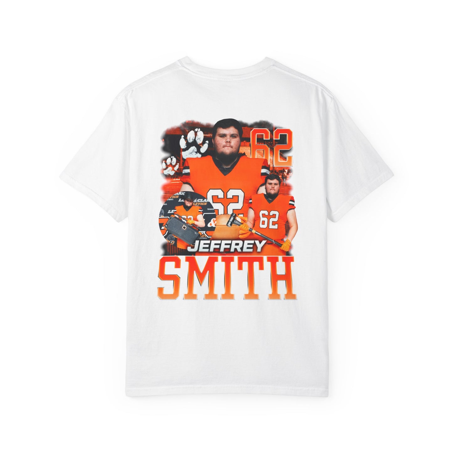 Jeffrey Smith Logo Front & Back Premium Tee