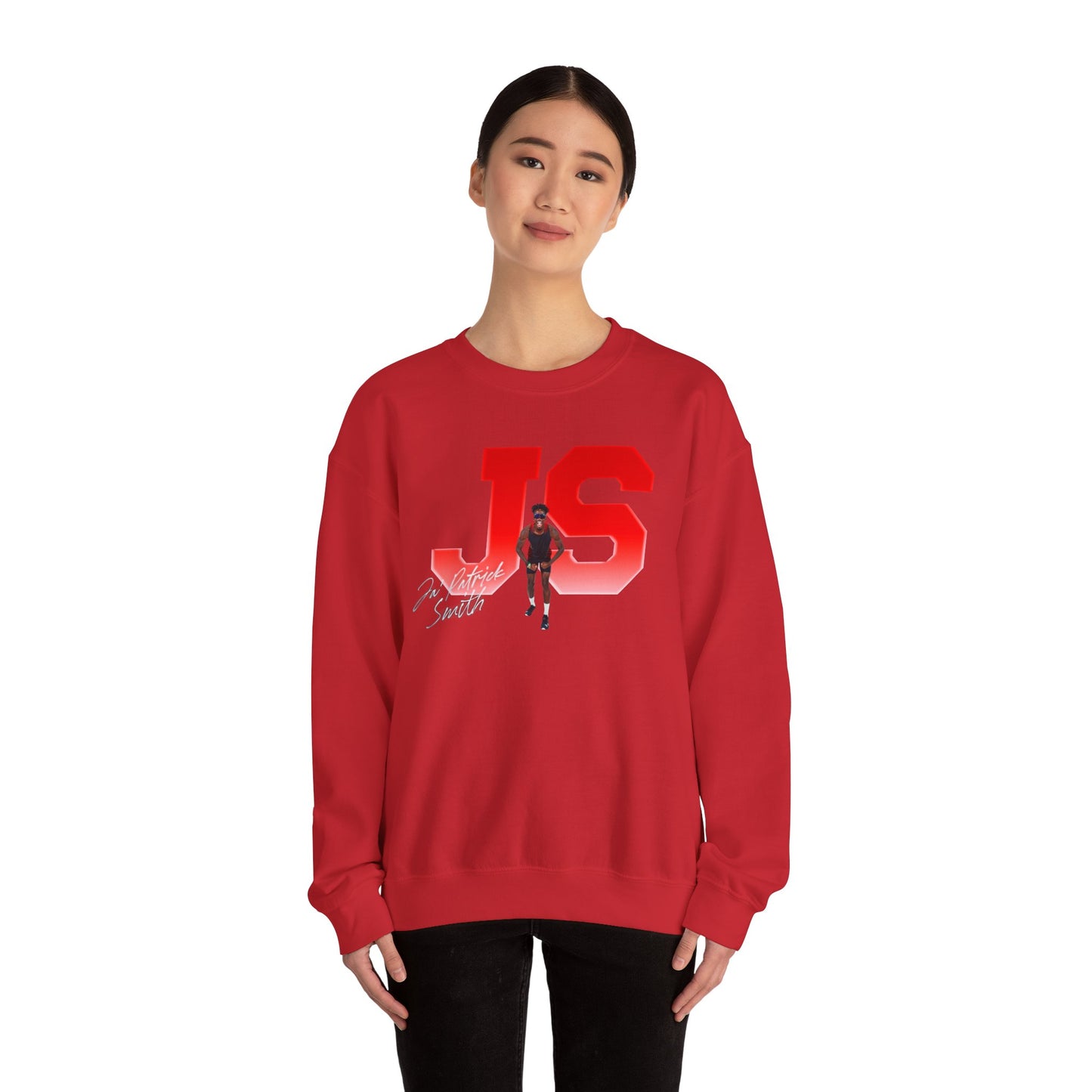 Ja'Patrick Smith Big Initials Colored Crewneck Sweatshirt