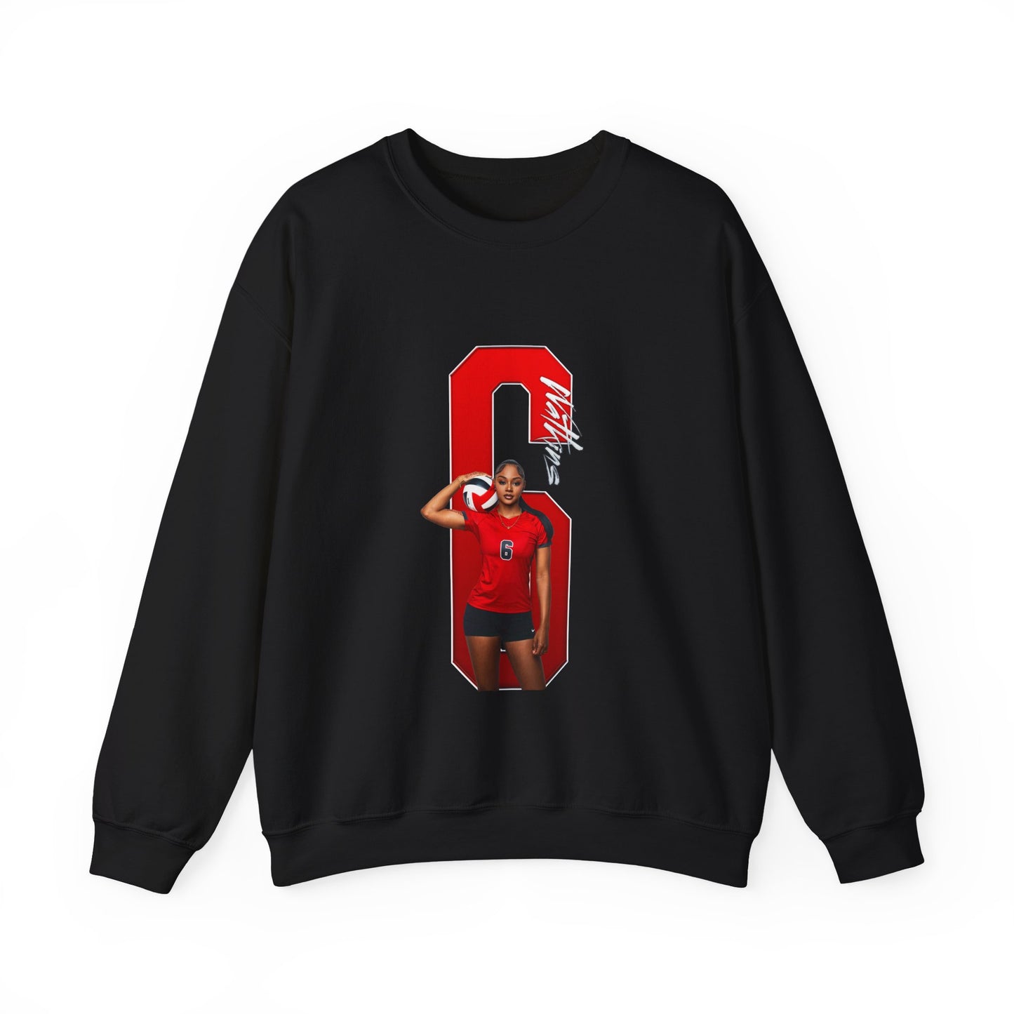 Kamiera Watkins Player Icon Number Crewneck Sweatshirt