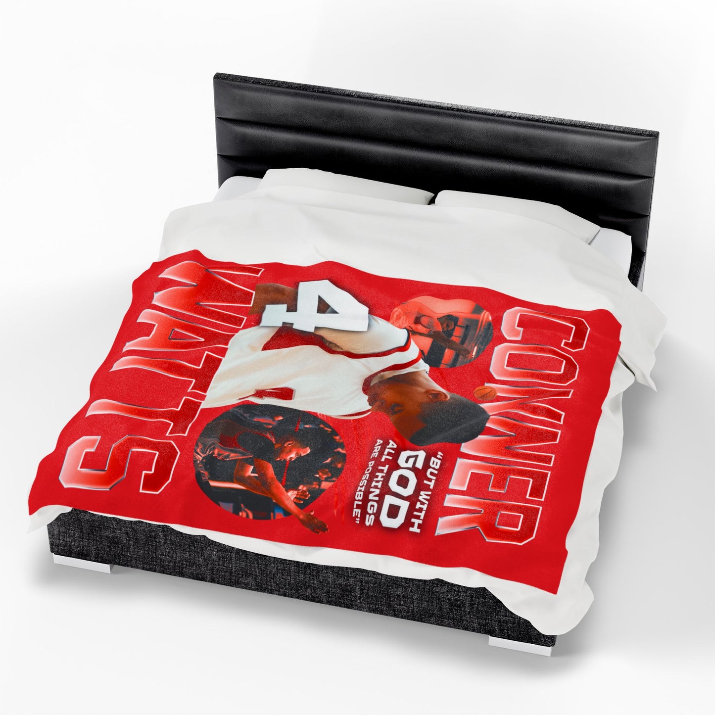 Conner Watts 60"-80" Plush Blanket