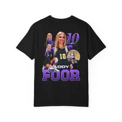 Addy Foor Logo Front & Back Premium Tee