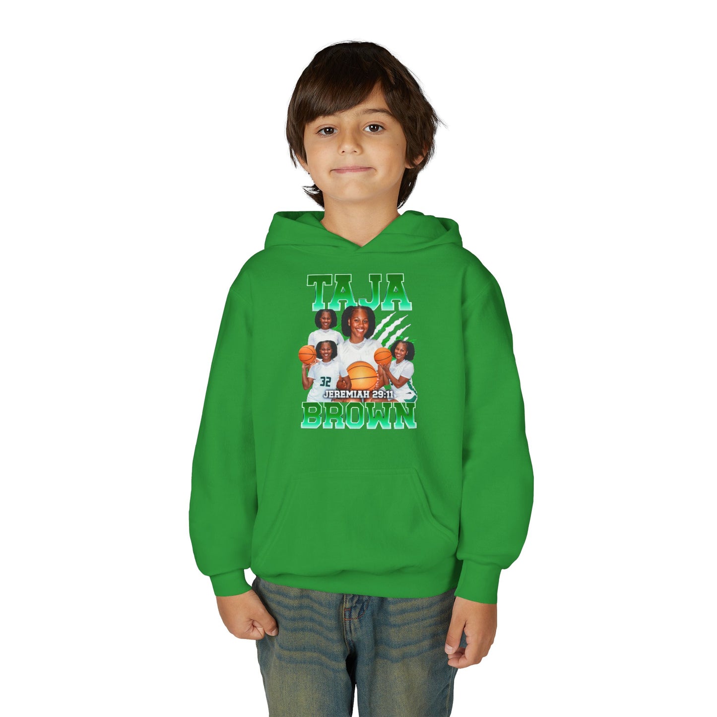 Taja Brown Kids Hoodie