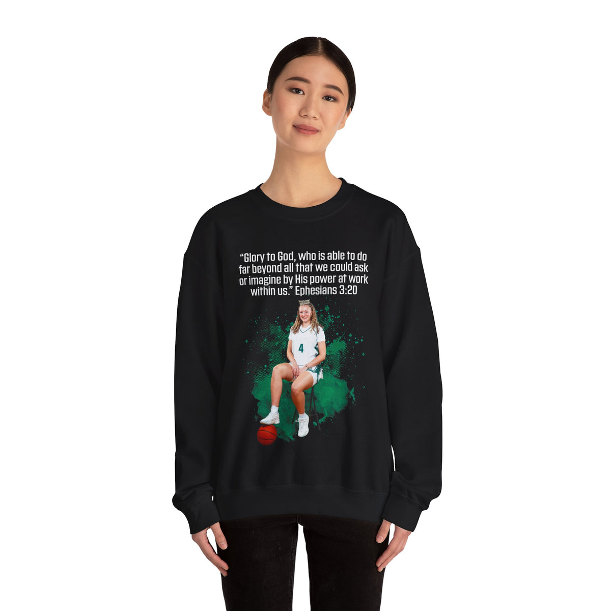 Molly Sisson Athlete Quote Crewneck Sweatshirt