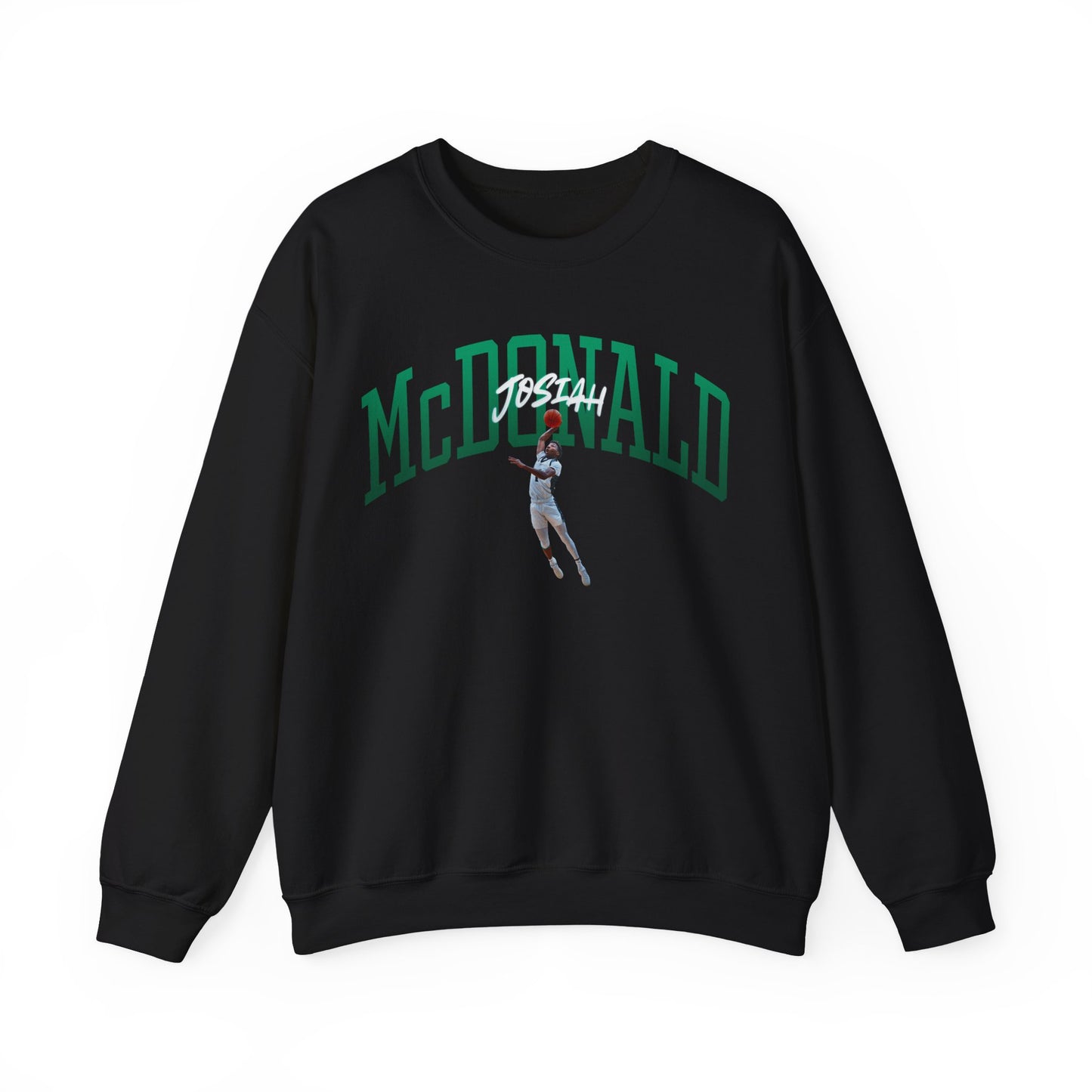 Josiah McDonald Curved Combo Crewneck Sweatshirt