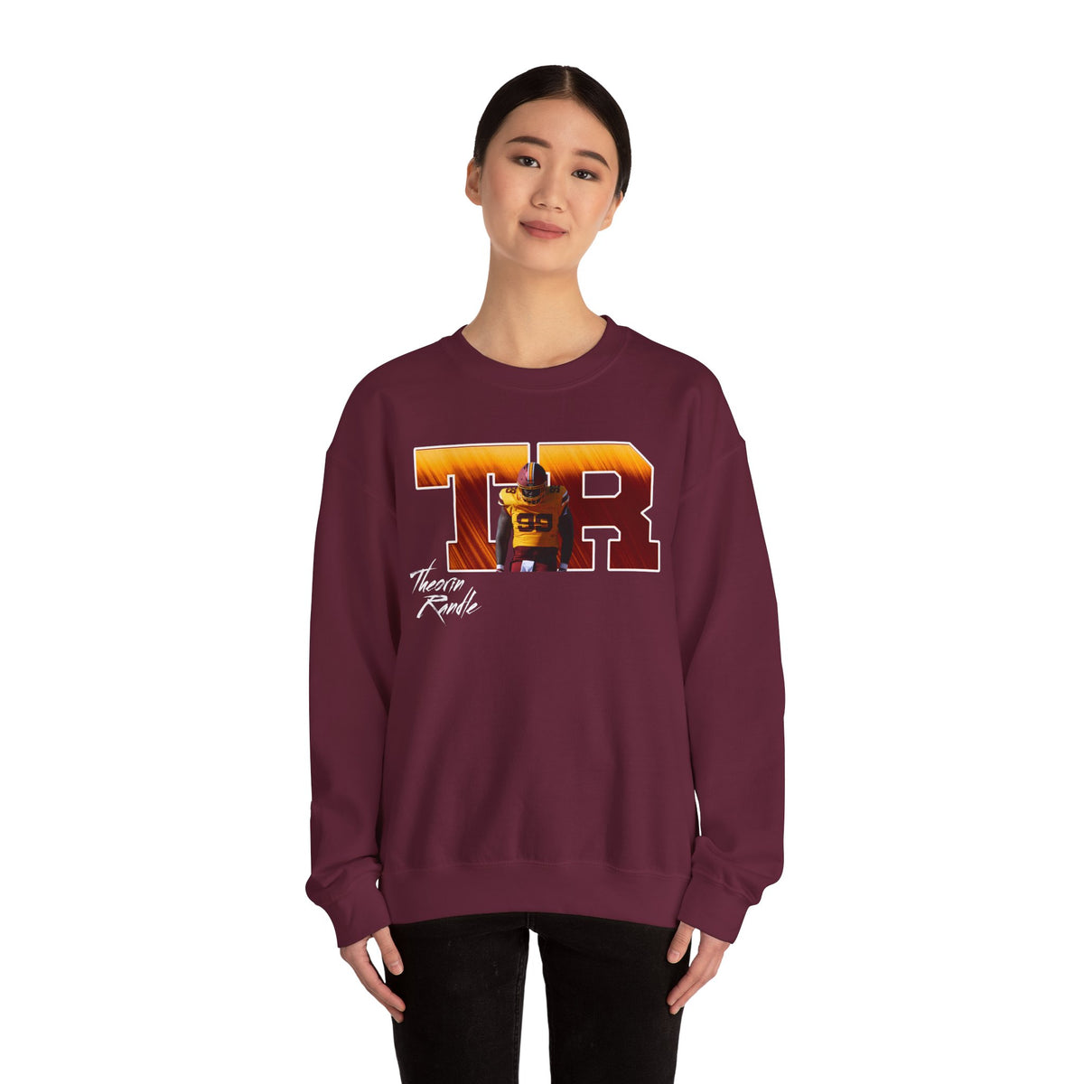 Theorin Randle Big Initials Crewneck Sweatshirt