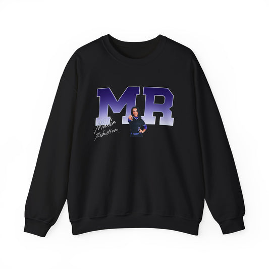 Malia Robertson Big Initials Crewneck Sweatshirt