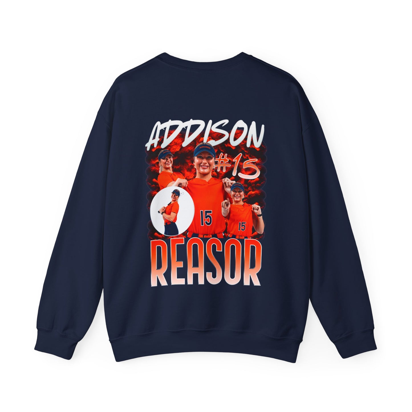 Addison Reasor Logo Front & Back Crewneck