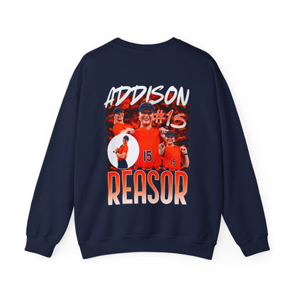 Addison Reasor Logo Front & Back Crewneck