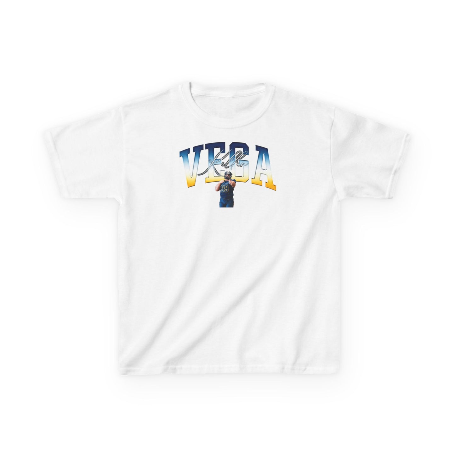 Kellen Vega Big Last Name Kids Tee
