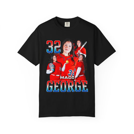 Madi George Name & Number Ombre Premium Tee