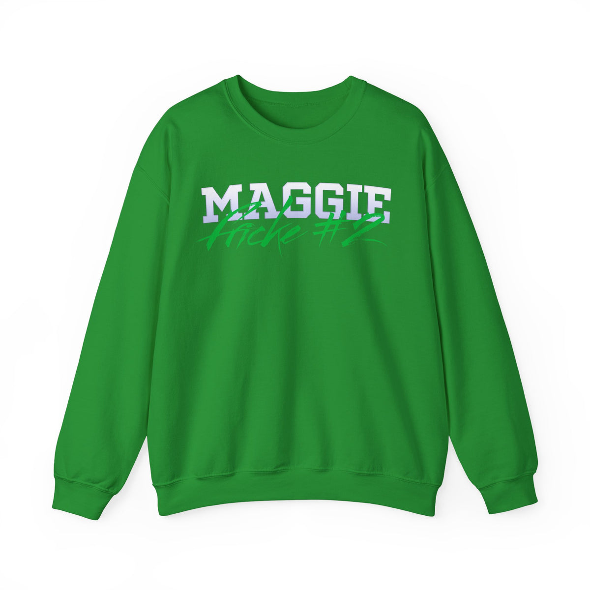 Maggie Fricke Cursive Name & Number Crewneck Sweatshirt