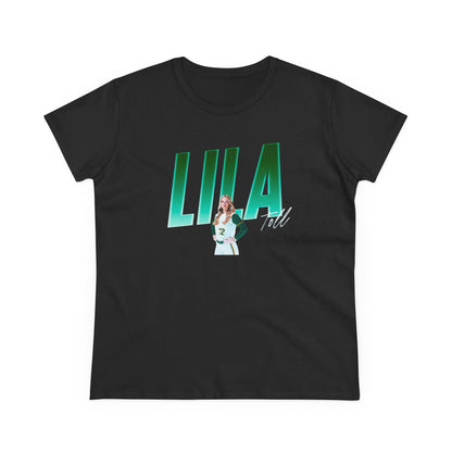 Lila Toll Cursive Combo Colored Women's Tee