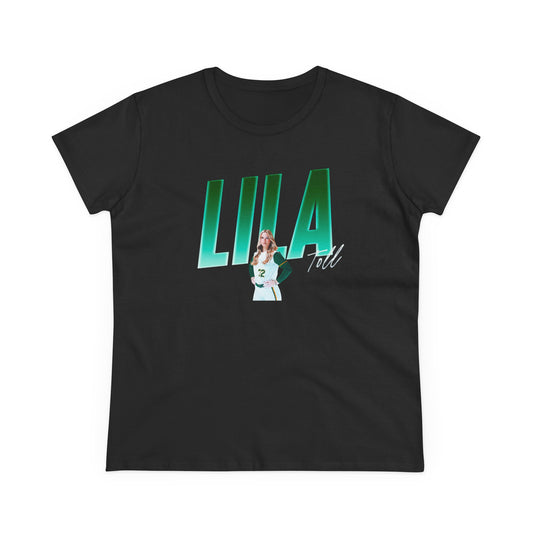 Lila Toll Cursive Combo Colored Women's Tee