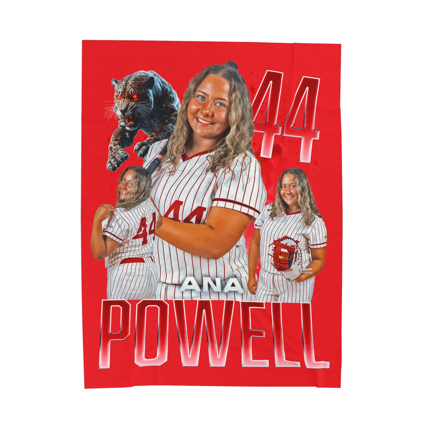 Ana Powell 60"-80" Plush Blanket