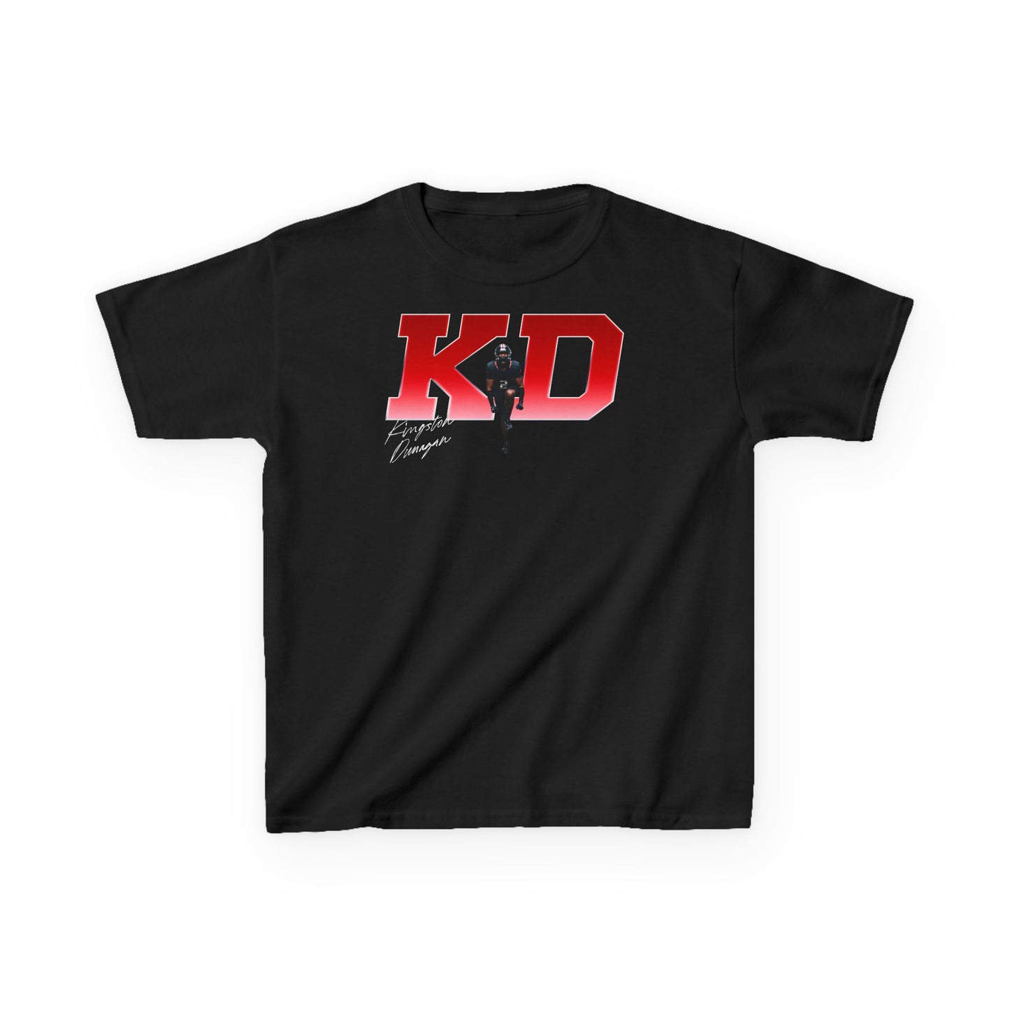Kingston Dunagan Big Initials Kids Tee