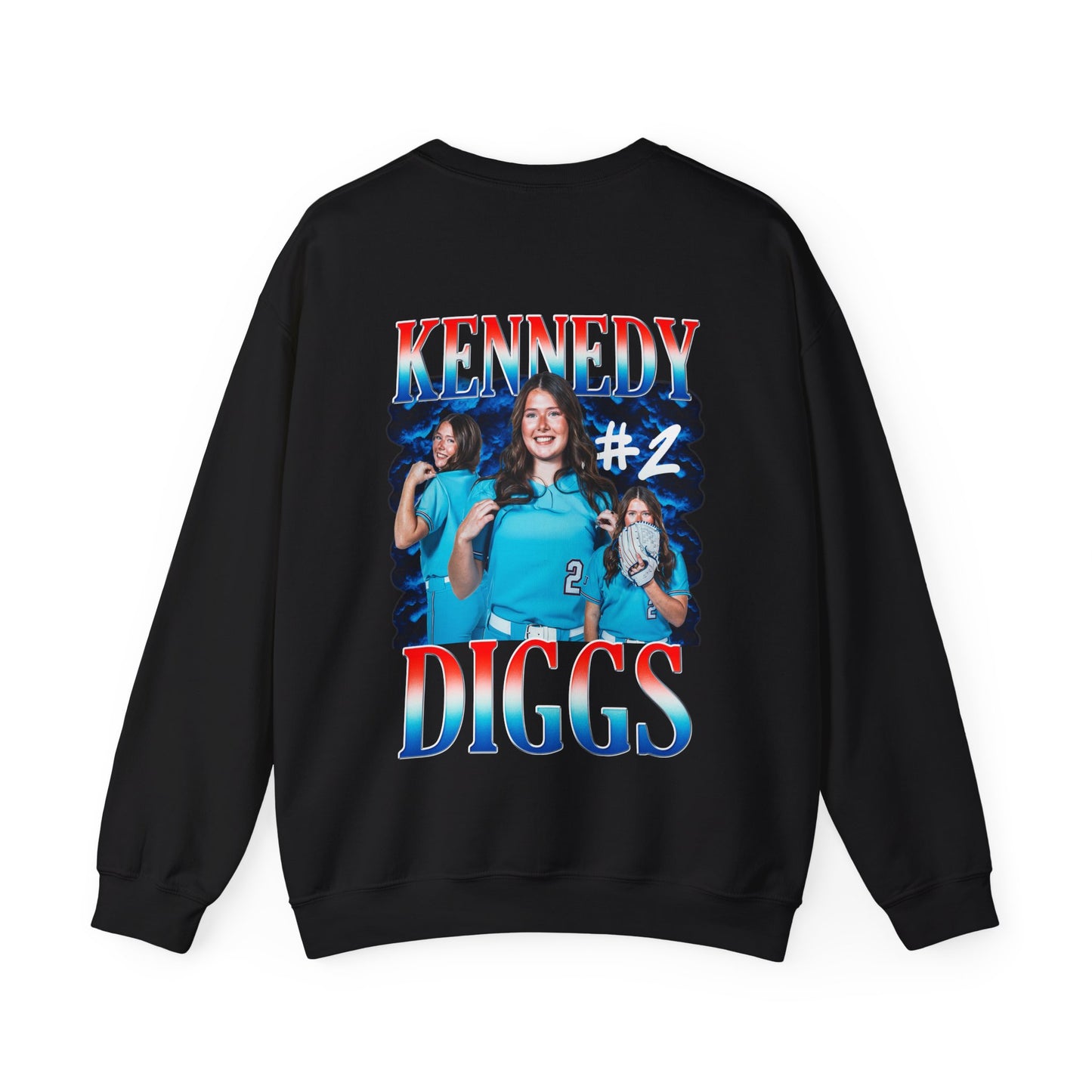 Kennedy Diggs Logo Front & Back Crewneck