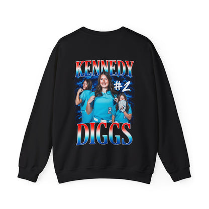 Kennedy Diggs Logo Front & Back Crewneck