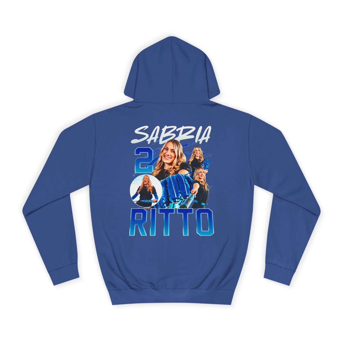 Sabria Ritto White & Color Combo Premium Hoodie