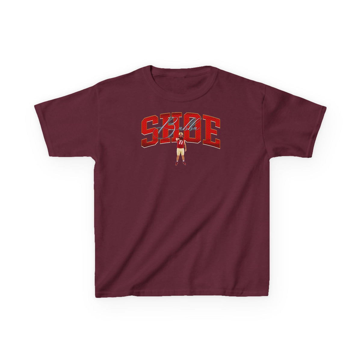 Bubba Shoe Curved Combo Colored Kids Tee