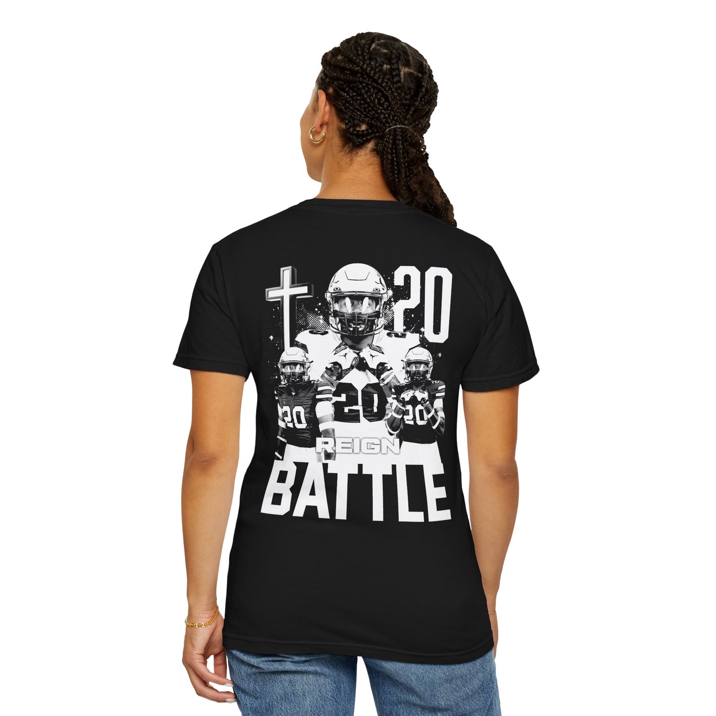 Reign Battle Vintage Blackout Premium Tee