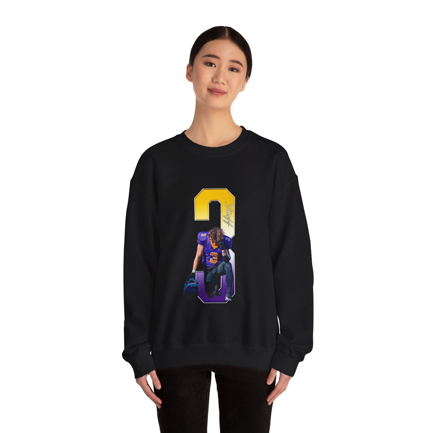 Connor Stauff Player Icon Number Crewneck Sweatshirt