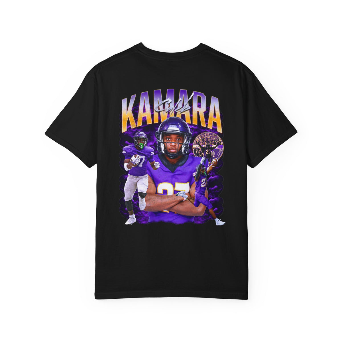 Caleb Kamara Logo Front & Back Premium Tee