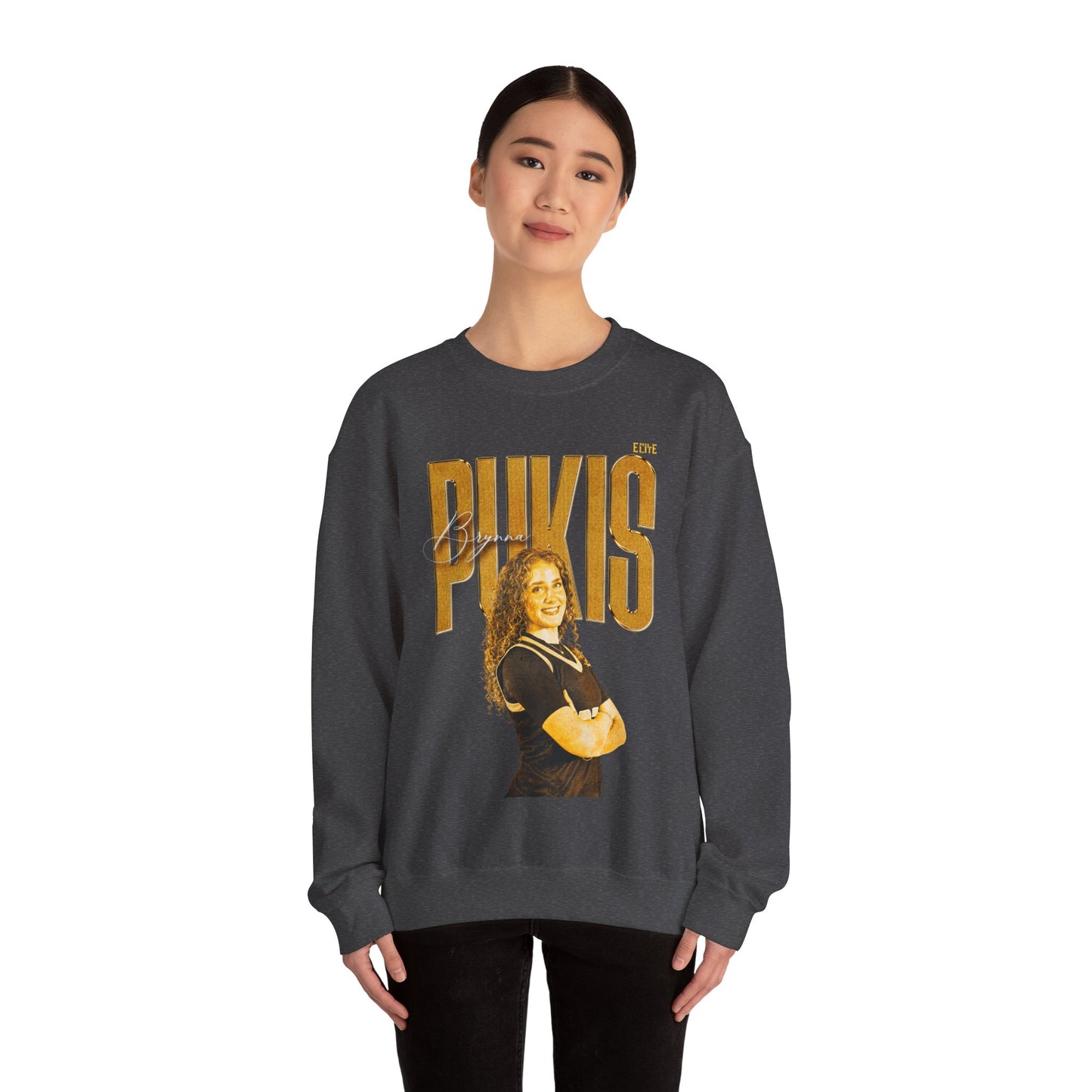 Brynna Pukis Faded Glory Crewneck Sweatshirt