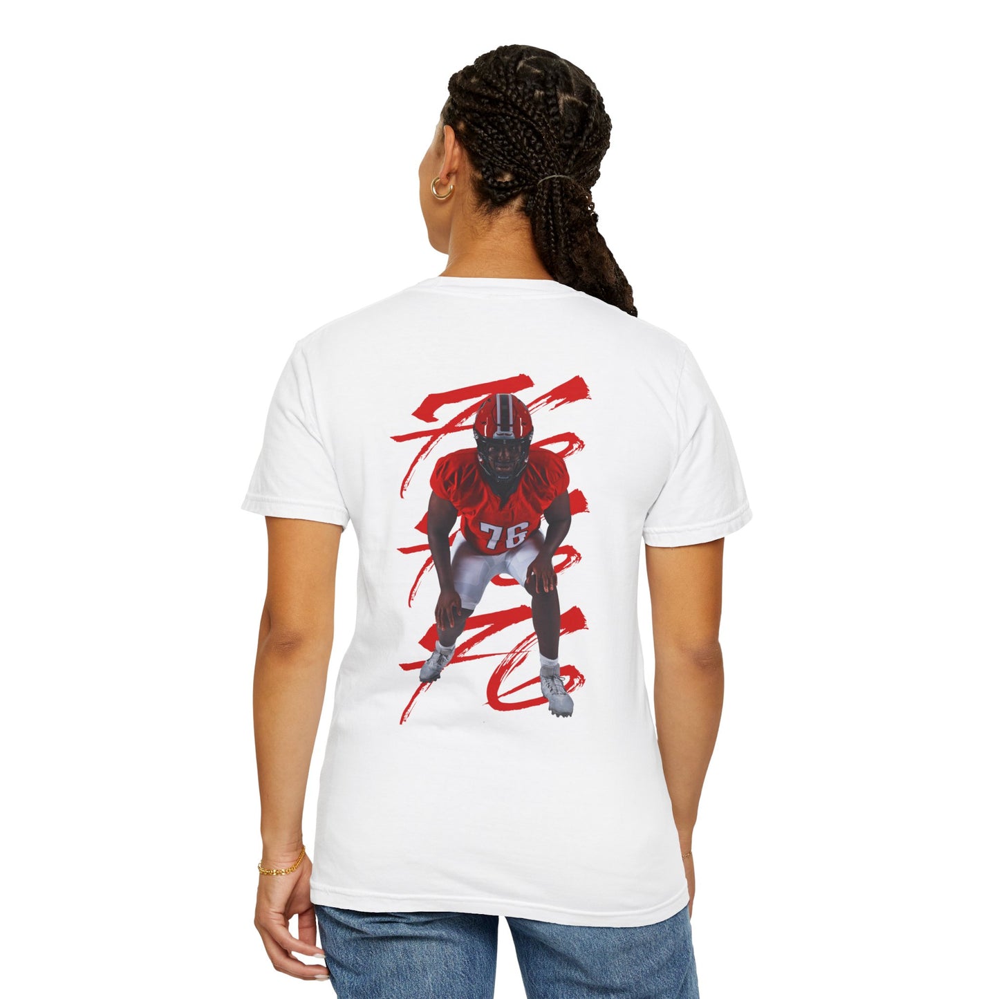 Myles Sawyers Logo Front & Back Premium Tee