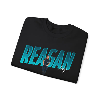 Reagan Troy Cursive Combo Crewneck Sweatshirt