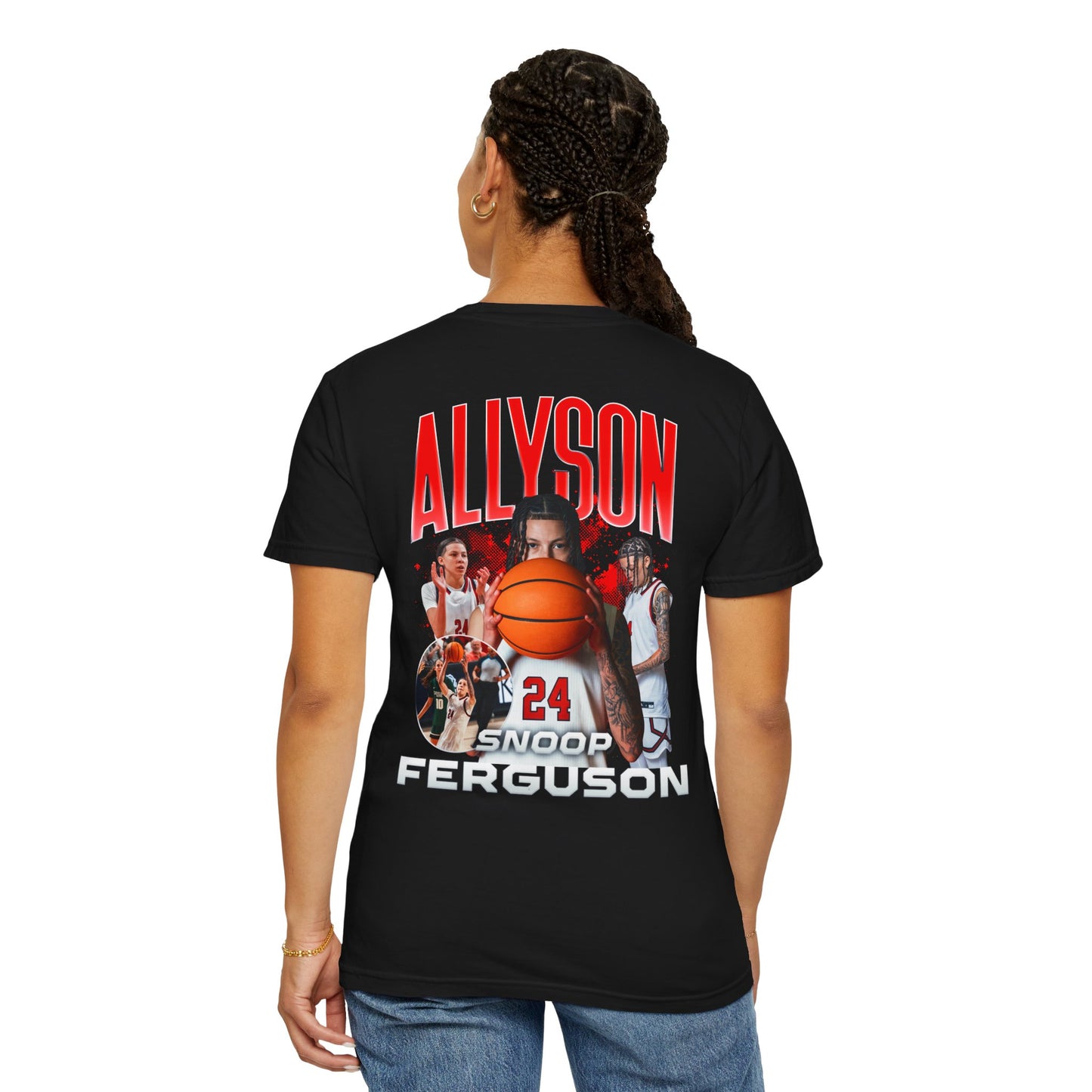 Allyson Ferguson Logo Front & Back Premium Tee