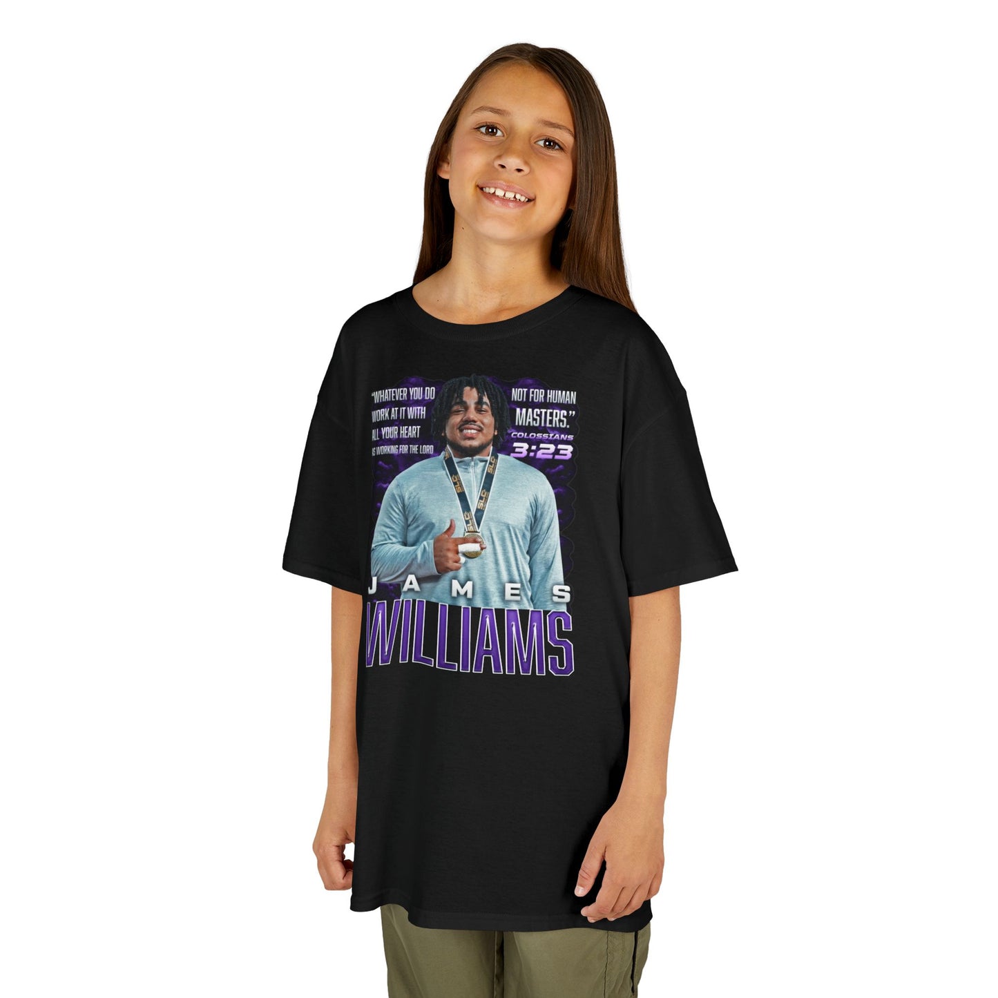 James Williams Featured Quote Kids Tee