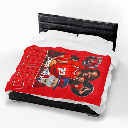 Destiny Jones 60"-80" Plush Blanket