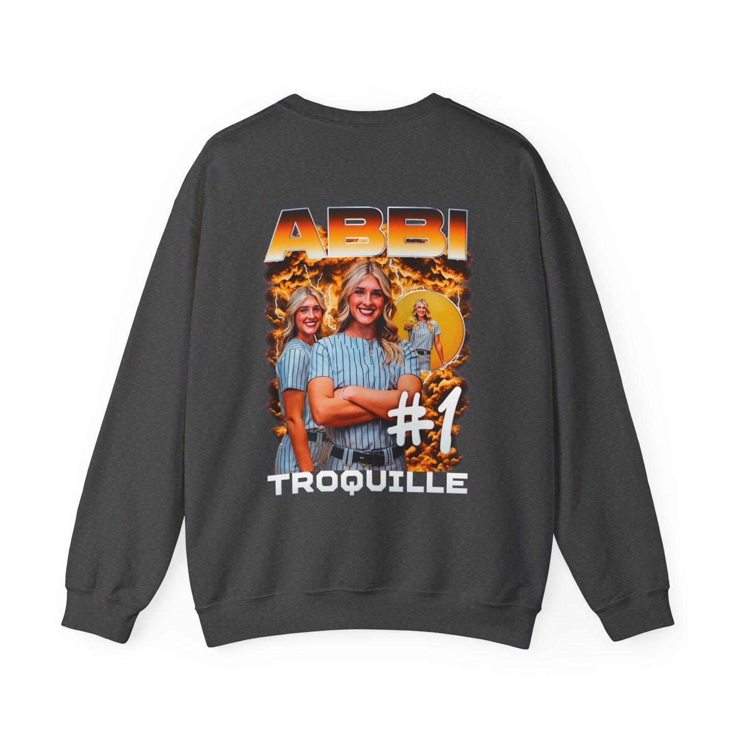 Abbi Troquille Logo Front & Back Crewneck