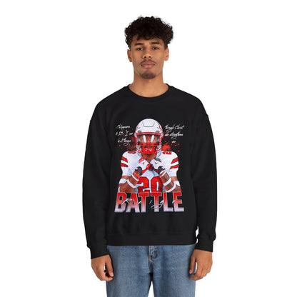 Reign Battle Featured Quote Crewneck Sweatshirt