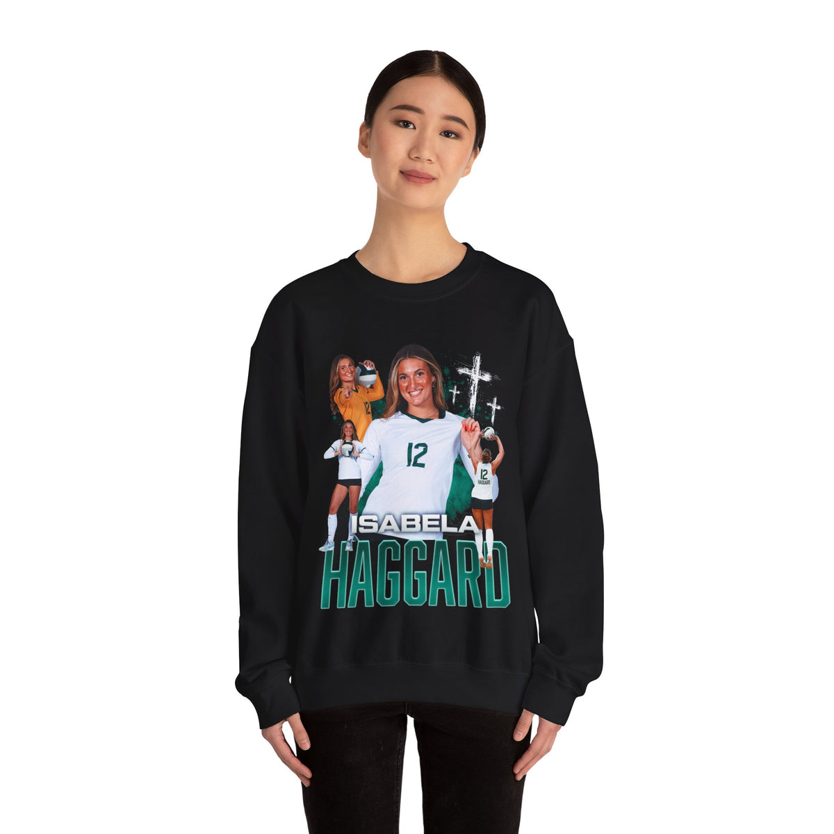 Isabela Haggard Crewneck Sweatshirt