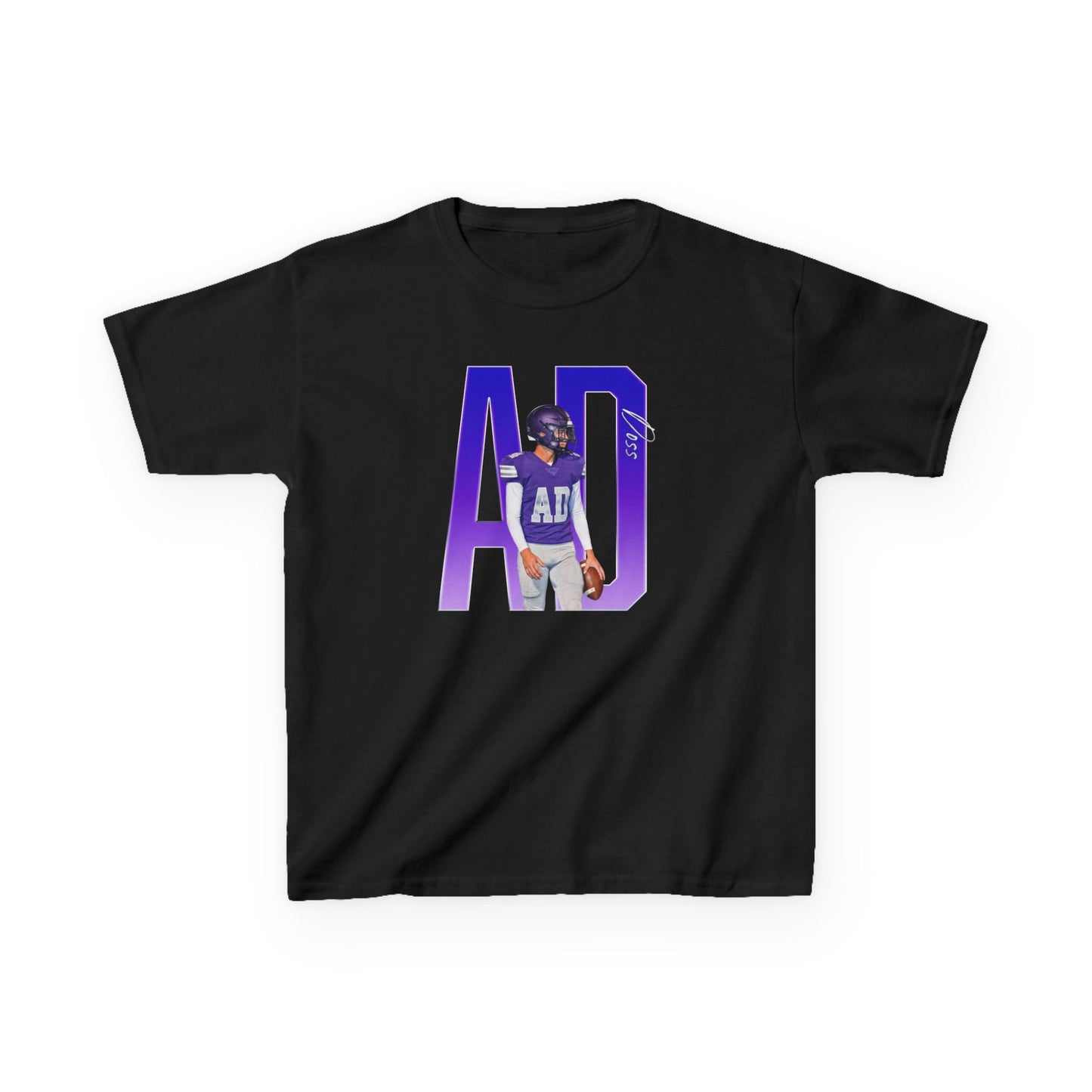 Aaron Doss Player Icon Initials Kids Tee