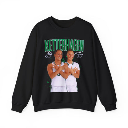 Ady & Riley Ketterhagen Athlete Splatter Crewneck Sweatshirt
