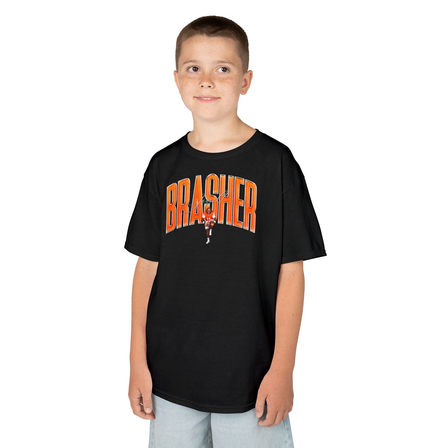 Jerrell Brasher Curved Combo Colored Kids Tee