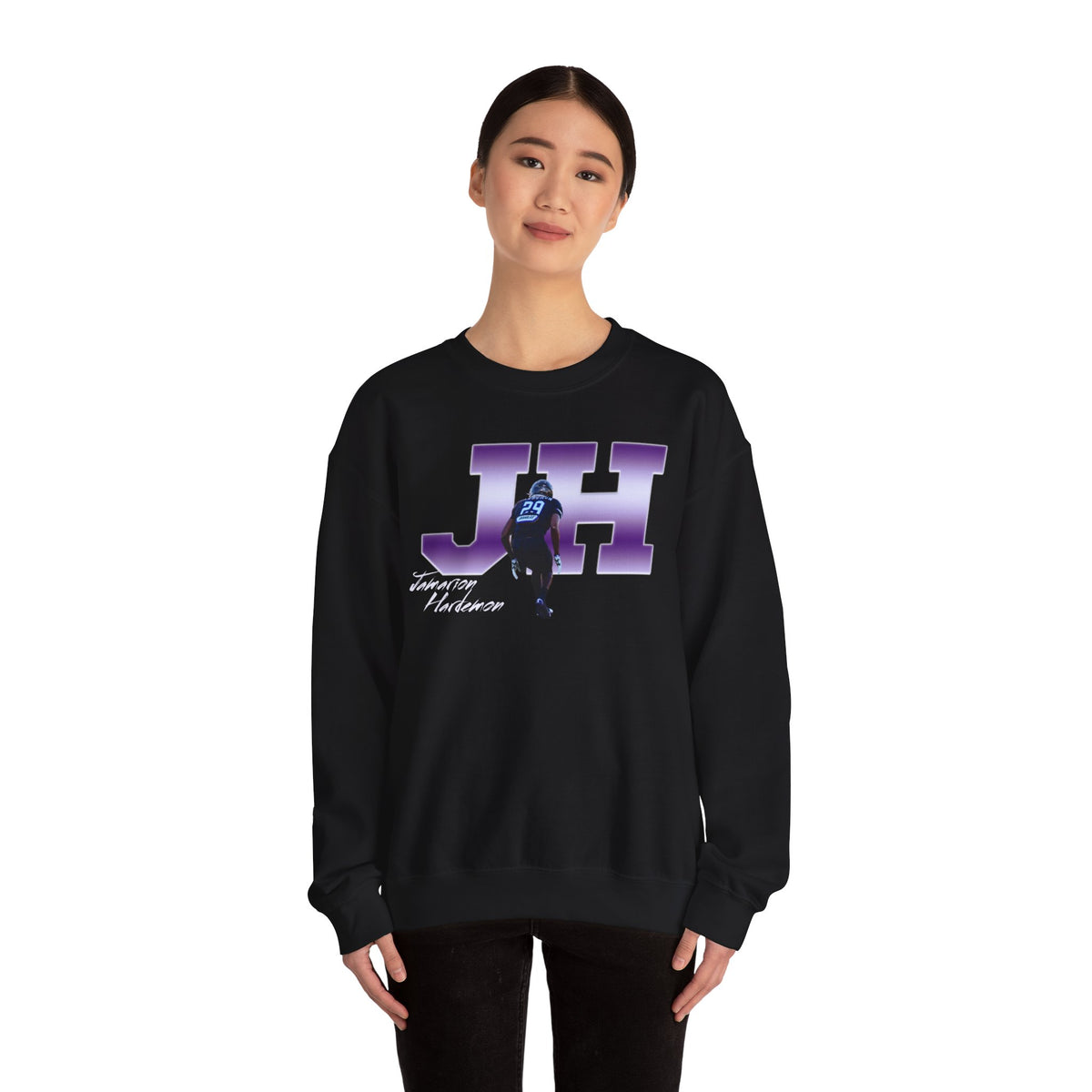 Jamarion Hardemon Big Initials Crewneck Sweatshirt