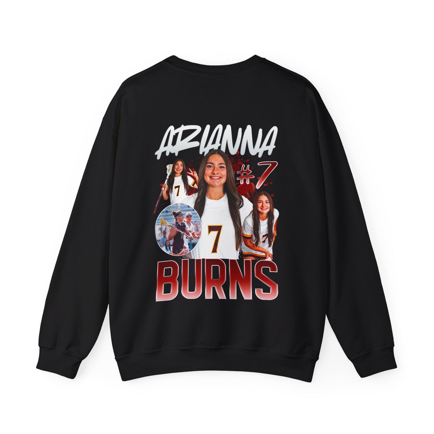 Arianna Burns Logo Front & Back Crewneck