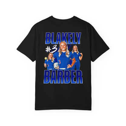 Blakely Barber Logo Front & Back Premium Tee