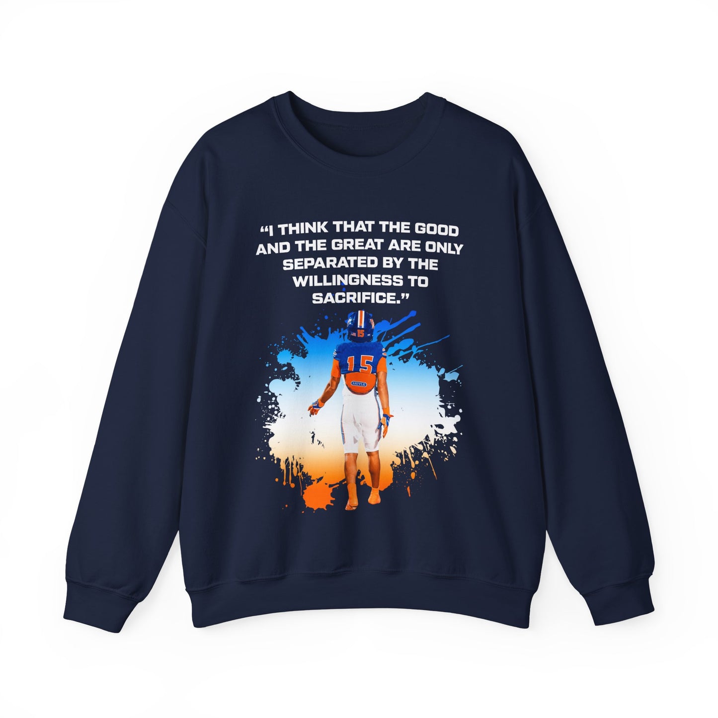 Xzavier Wright Featured Quote Crewneck Sweatshirt