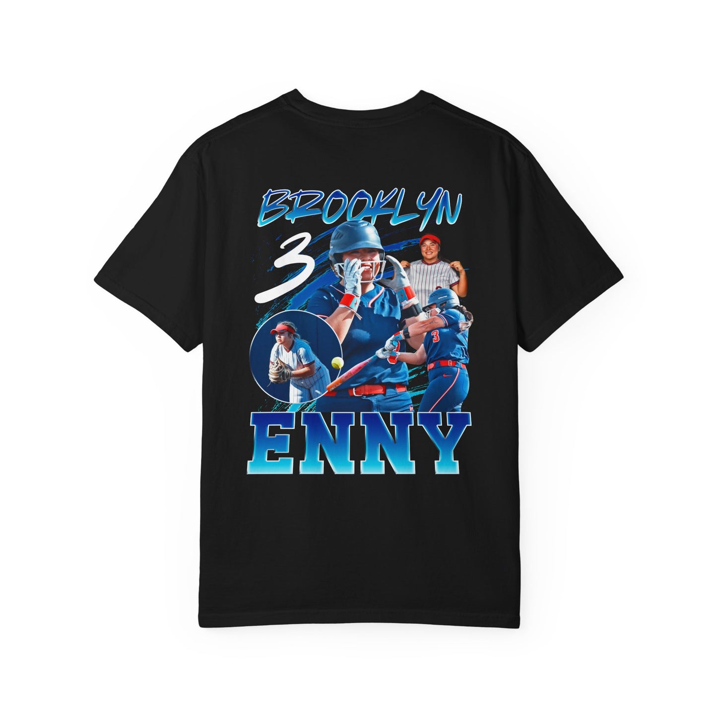 Brooklyn Enny Logo Front & Back Premium Tee