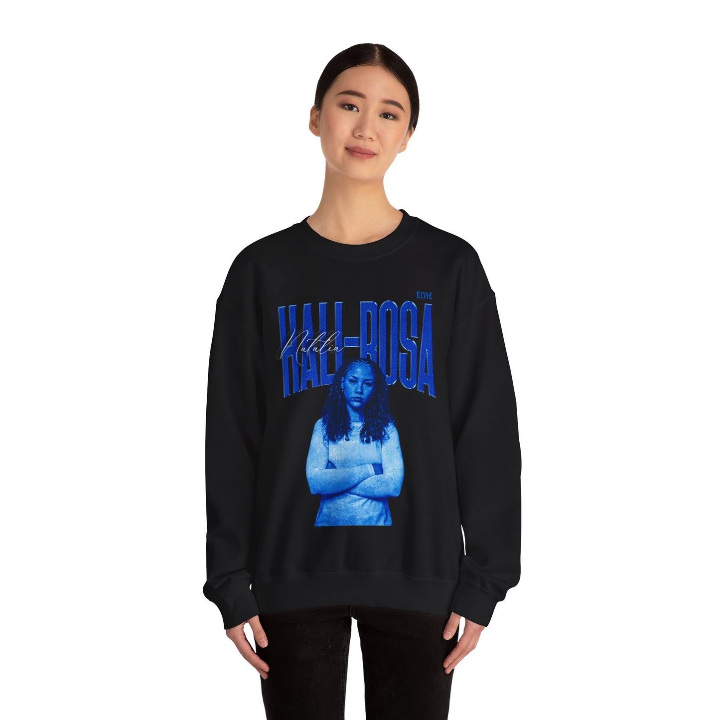 Natalia Hall-Rosa Faded Glory Crewneck Sweatshirt